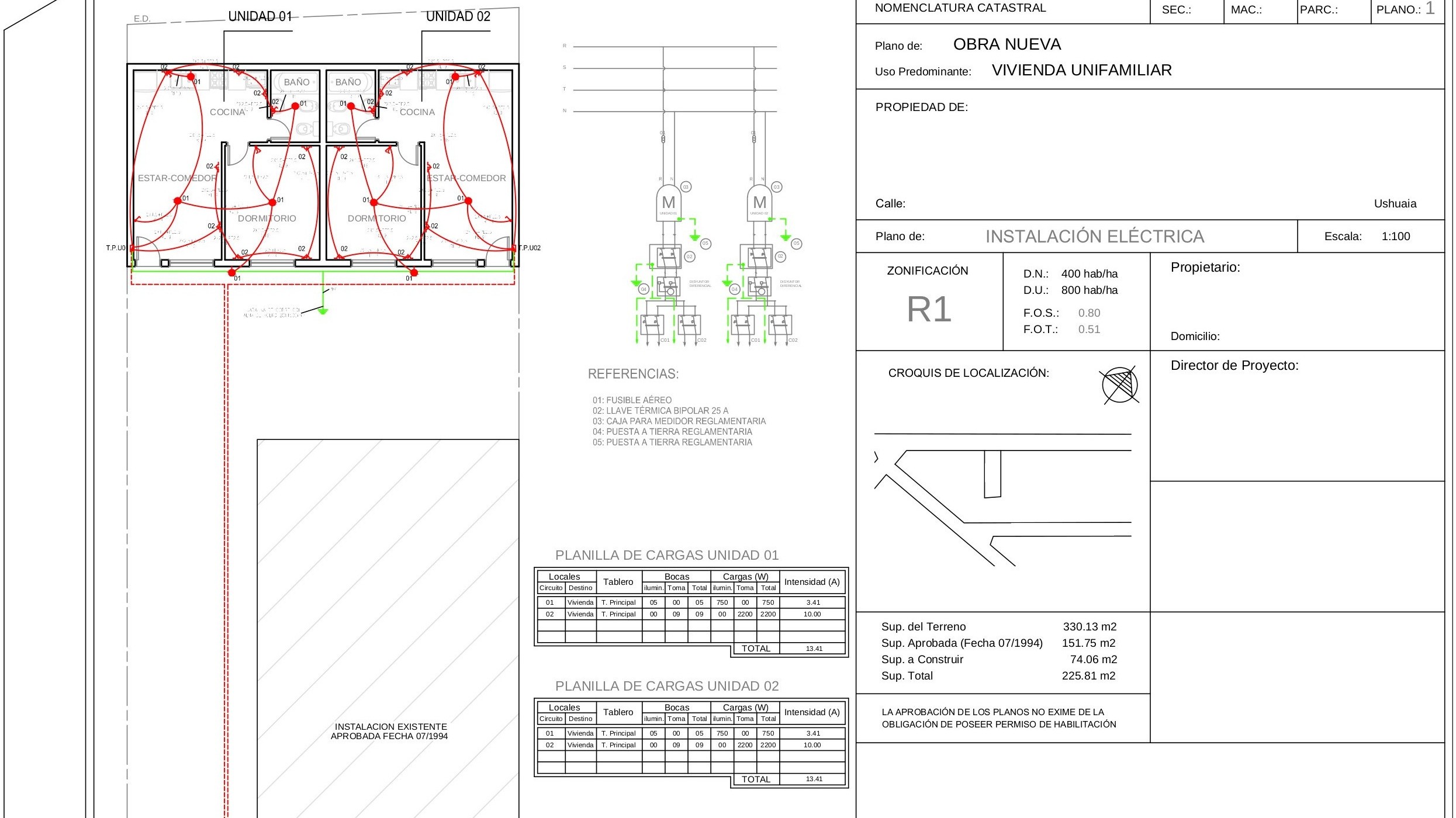 Electrical installation 1