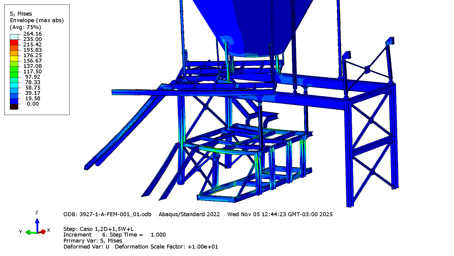 Hanging dust trap structure